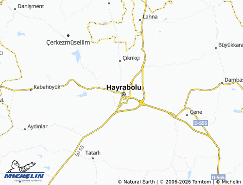 Kaart MICHELIN İlyas - ViaMichelin