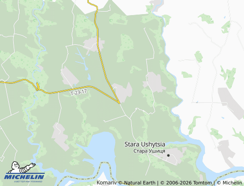 MICHELIN Runkoshiv map - ViaMichelin