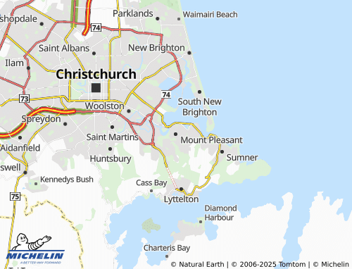 MICHELIN Mount Pleasant map - ViaMichelin