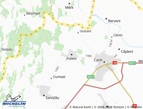 Mappa MICHELIN Foieni - ViaMichelin