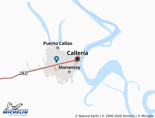 Mapa MICHELIN Callería - ViaMichelin