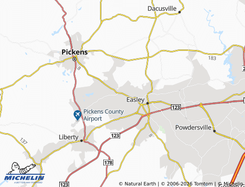 Carte MICHELIN Arial - ViaMichelin