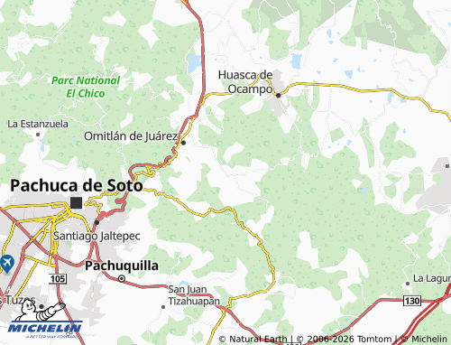 Mapa MICHELIN San Antonio El Paso - ViaMichelin