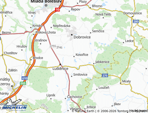 Mappa MICHELIN Kosořice - ViaMichelin