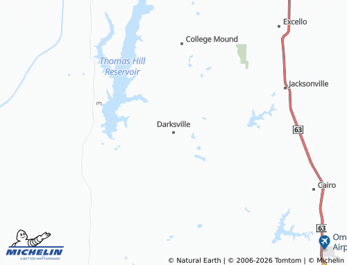 Mapa MICHELIN Darksville - ViaMichelin
