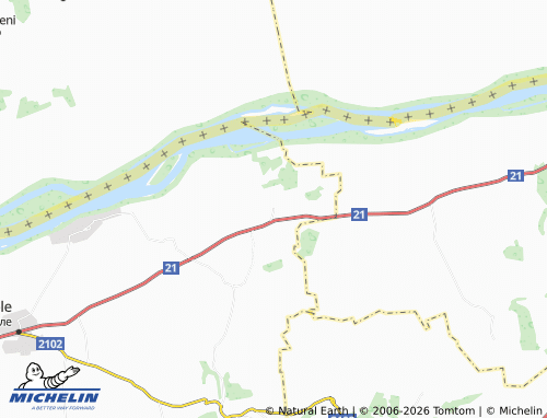 Carte MICHELIN Brashlen - ViaMichelin