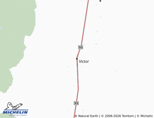 Mappa MICHELIN Victor - ViaMichelin