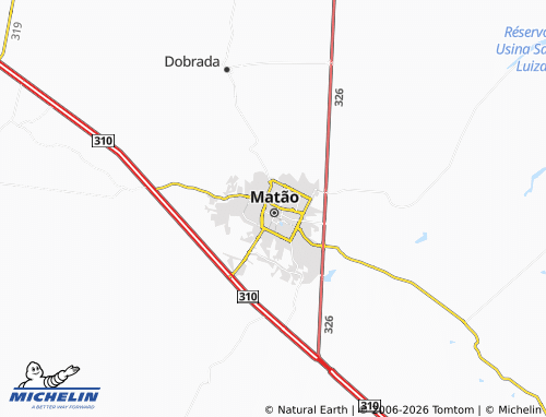 Mappa MICHELIN Centro - ViaMichelin