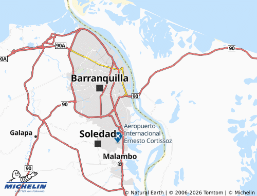 Mappa MICHELIN El Ferry - ViaMichelin