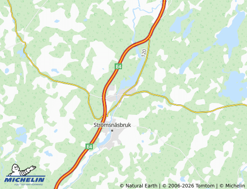 MICHELIN-Landkarte Traryd - ViaMichelin