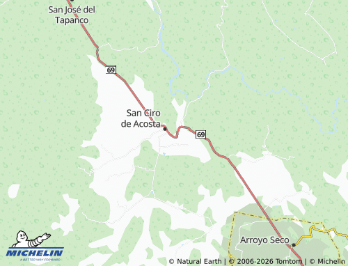 MICHELIN El Polvorín map - ViaMichelin
