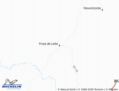 Mapa MICHELIN Fruta de Leite - ViaMichelin