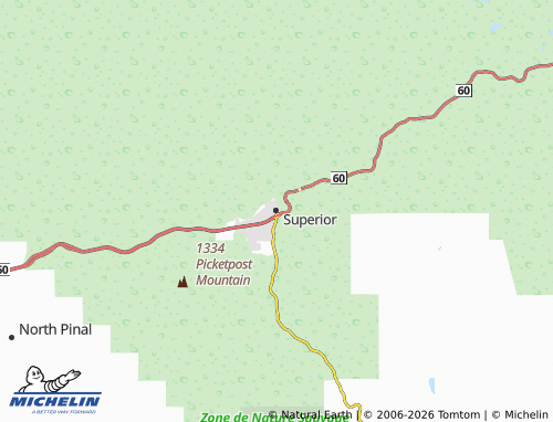 Mappa MICHELIN Superior - ViaMichelin