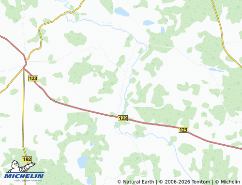 Mappa MICHELIN Kazliškis - ViaMichelin