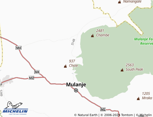 MICHELIN-Landkarte Mbewa - ViaMichelin