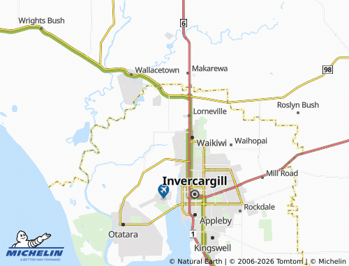 Mapa MICHELIN West Plains - ViaMichelin