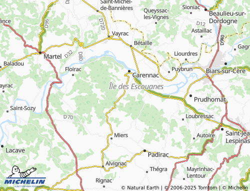 Mappa MICHELIN Broches - ViaMichelin