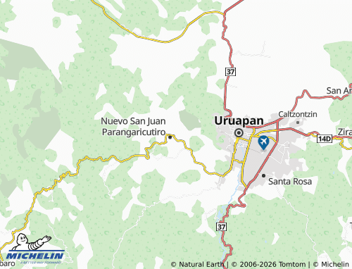 Mapa MICHELIN Ampliación San Francisco - ViaMichelin