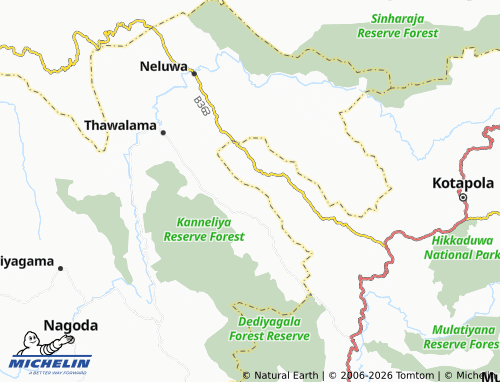 Carte MICHELIN Dammala - ViaMichelin
