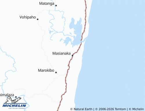 Mappa MICHELIN Masianaka - ViaMichelin