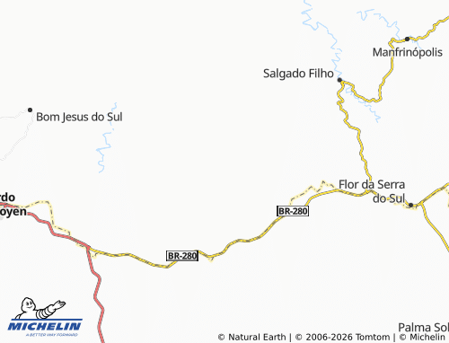 Mappa MICHELIN Siqueira Belo - ViaMichelin