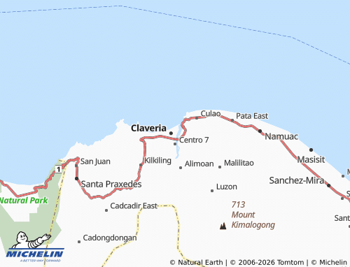 MICHELIN Centro 5 map - ViaMichelin