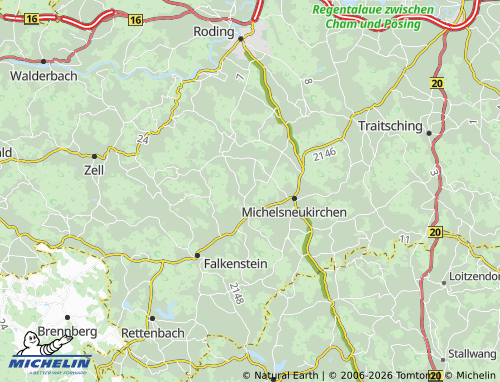 Mapa MICHELIN Oberanger - ViaMichelin