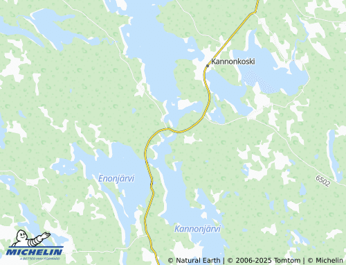 MICHELIN Kannonsaha map - ViaMichelin
