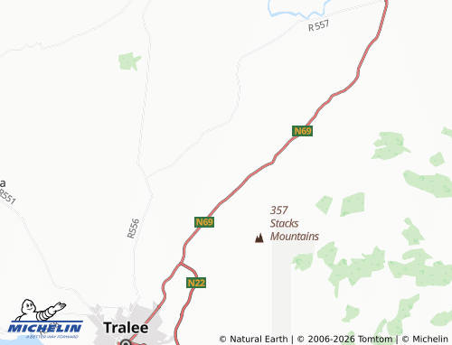Mappa MICHELIN Ballyconnell - ViaMichelin