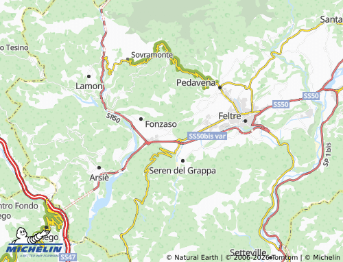 Mapa MICHELIN Arten - ViaMichelin