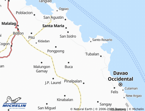 MICHELIN San Roque map - ViaMichelin