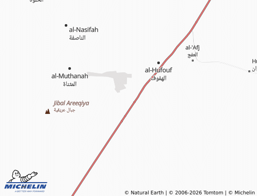 MICHELIN-Landkarte Qabeeban - ViaMichelin