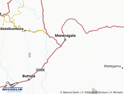 MICHELIN Muppane map - ViaMichelin