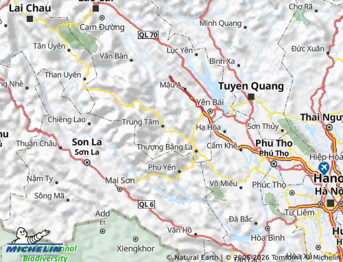 MICHELIN-Landkarte Văn Chấn - ViaMichelin