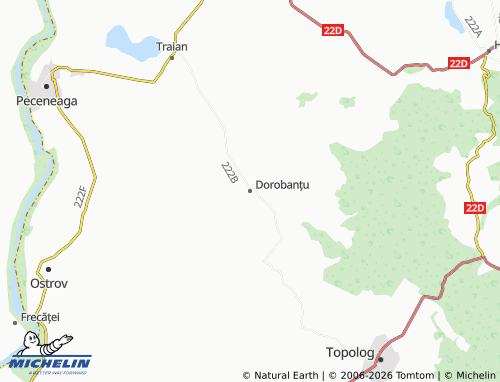 Mapa MICHELIN Dorobanțu - ViaMichelin