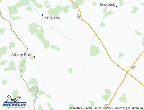 Mapa MICHELIN Smorczewo - ViaMichelin