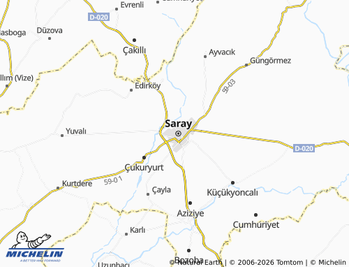 Mappa MICHELIN Kemalpaşa - ViaMichelin