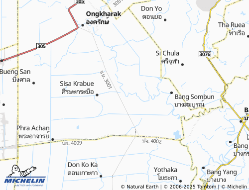 MICHELIN Bang Luk Suea map - ViaMichelin