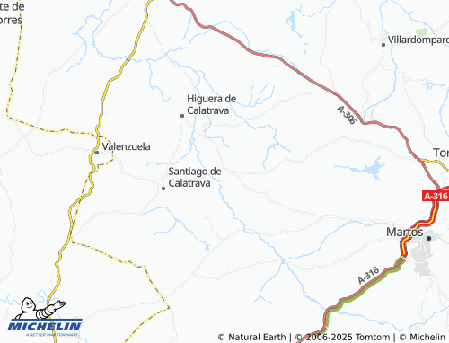 MICHELIN Lendínez map - ViaMichelin