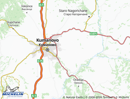 Mapa MICHELIN Tromegja - ViaMichelin