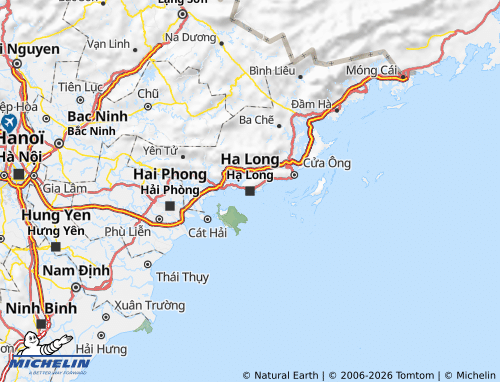 Mapa MICHELIN Hạ Long - ViaMichelin