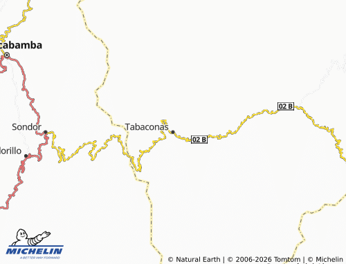 Carte MICHELIN Tabaconas - ViaMichelin