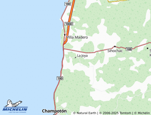 MICHELIN La Joya map - ViaMichelin