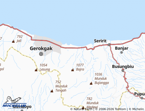 MICHELIN Tinga-Tinga map - ViaMichelin