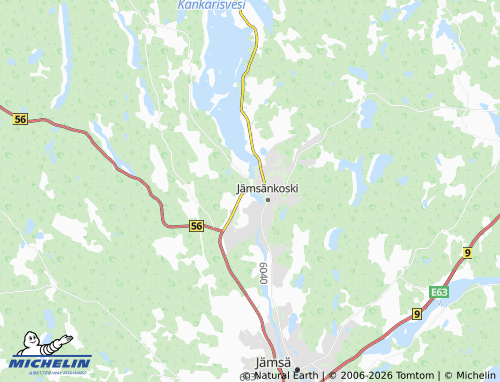 MICHELIN Kinula map - ViaMichelin