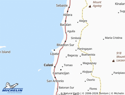 MICHELIN Naba map - ViaMichelin