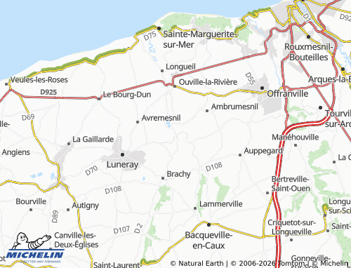 Mappa MICHELIN Gueures - ViaMichelin