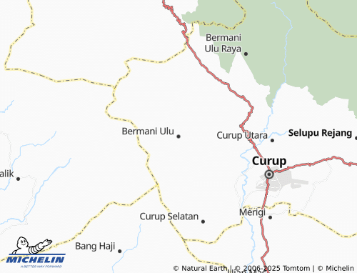 MICHELIN Bermani Ulu map - ViaMichelin