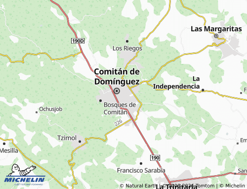 Carte MICHELIN Microondas - ViaMichelin