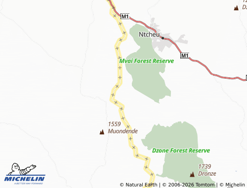 MICHELIN Nzama map - ViaMichelin